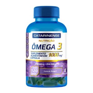 Suplemento Alimentar Ômega 3 Catarinense 120 Cápsulas
