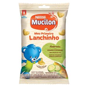 Snack Mucilon Meu Primeiro Lanchinho Sabor Abobrinha 35g