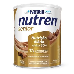 Complemento Alimentar Nutren Senior Sabor Chocolate 740g