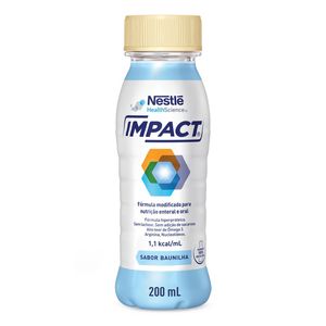 Nutrição Enteral e Oral Impact Sabor Baunilha 200ml