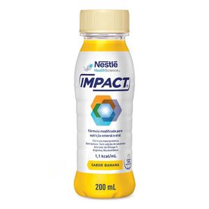 Nutrição Enteral e Oral Impact Sabor Banana 200ml