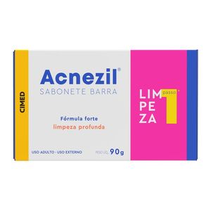 Sabonete em Barra Acnezil Anti Acne Fórmula Forte 90g