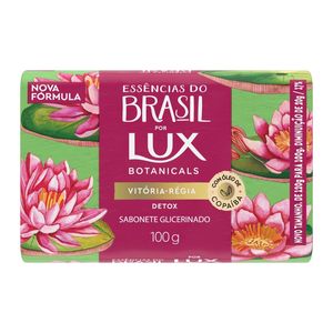 Sabonete em Barra Glicerinado Lux Botanicals Essências do Brasil Vitória-Régia 100g