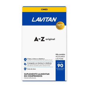 Suplemento Alimentar Lavitan A-Z Original 90 Comprimidos Revestidos