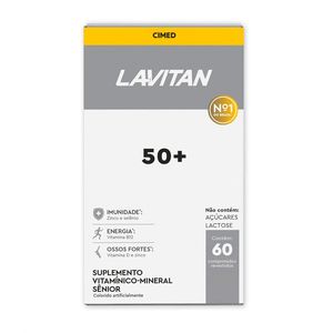 Suplemento Alimentar Lavitan 50+ 60 Comprimidos Revestidos