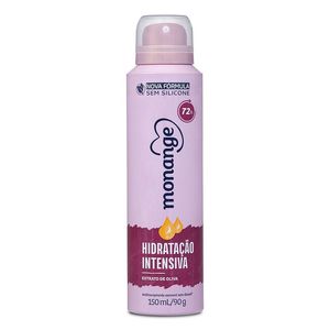 Desodorante Antitranspirante Aerossol Monange Hidratação Intensiva 150ml