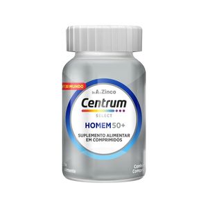 Suplemento Alimentar Centrum Select Homem 50+ 60 Comprimidos