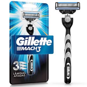 Aparelho de Barbear Recarregável Gillette Mach3 1 Unidade