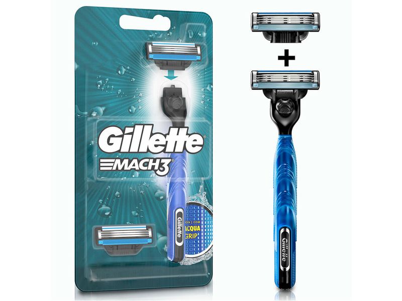 aparelho-de-barbear-recarregavel-com-cabo-antiderrapante-gillette-mach3--2-cargas-farmacia-online-drogal