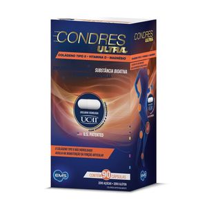 Suplemento Alimentar Condres Ultra Colágeno Tipo II 90 Cápsulas