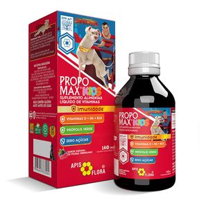 Suplemento Alimentar Propomax Kids Solução Oral Sabor Frutas Vermelhas 140ml