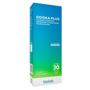 Suplemento Alimentar DoisKa Plus 30 Cápsulas Gelatinosas Moles