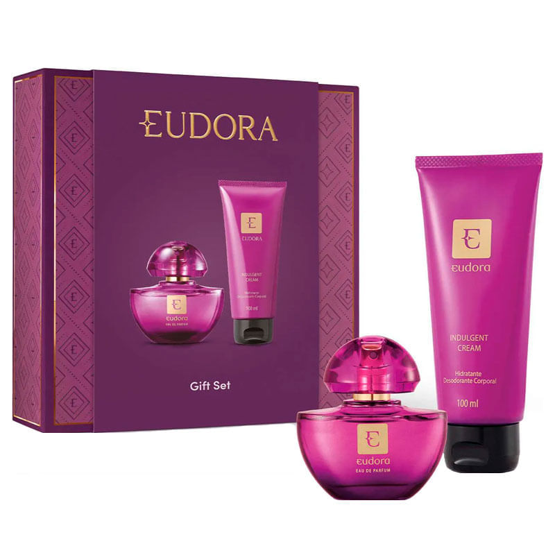 Kit Presente Eudora Roxo na Drogal é escolha certa para encantar