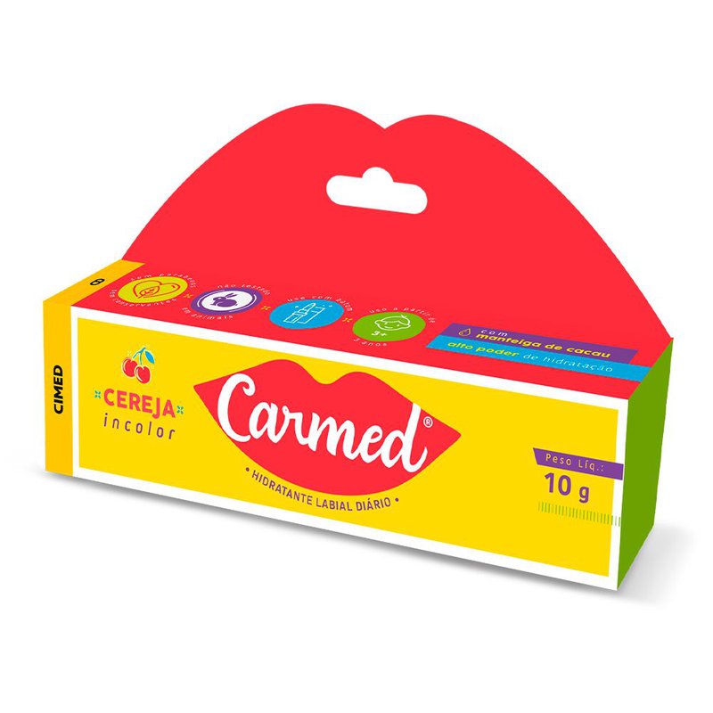 Hidratante Labial Carmed Cereja 10g: Cheirinho Irresistível