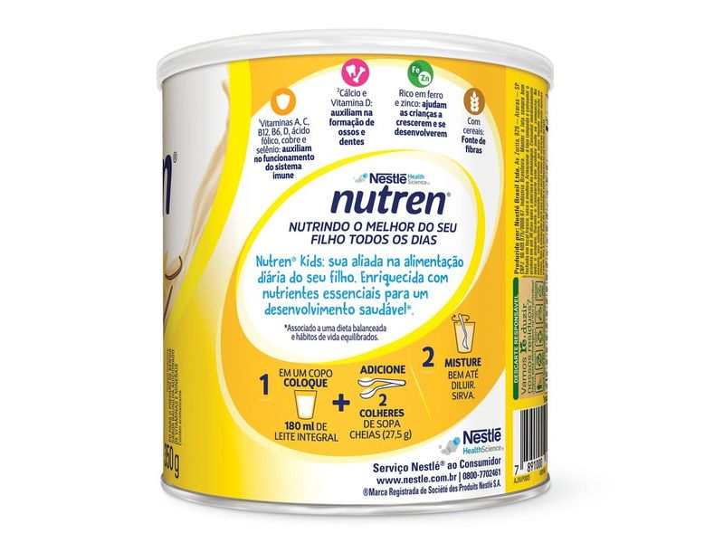 Complemento Alimentar Nutren Kids Sabor 350g-farmacia-online-drogal