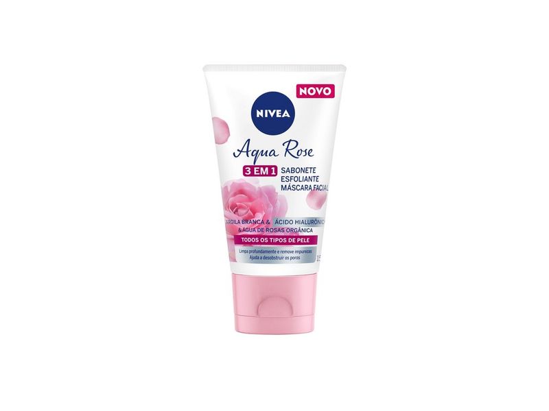 sabonete-esfoliante-e-mascara-facial-nivea-aqua-rose-3-em-1-150ml-farmacia-online-drogal
