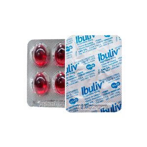 Ibuliv 400mg 4 Cápsulas