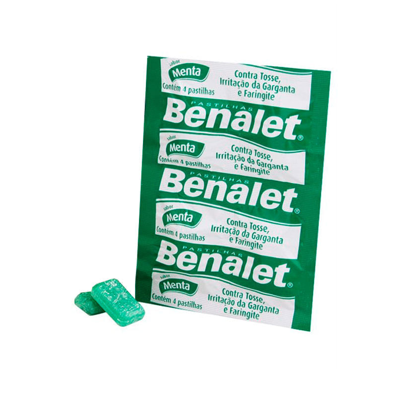 Pastilhas Benalet para que serve| Drogal