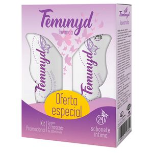 Kit Feminyd Sabonete Íntimo Feminino Lavanda 2 Unidades 200ml Cada