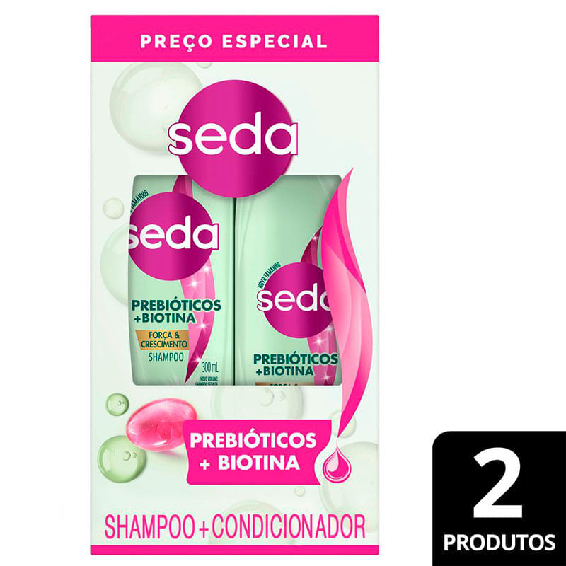 Compre na Drogal Nova Linha Seda Prebióticos + Biotina