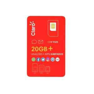 Chip Claro Flex para Celular