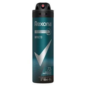 Desodorante Antitranspirante Aerosol Rexona Masculino Impacto 72h 150ml