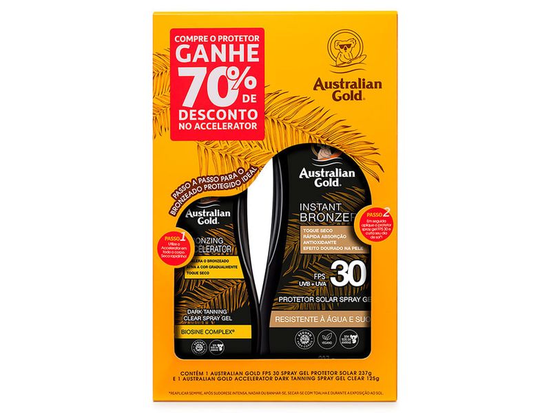 kit-australina-gold-protetor-solar-spray-gel-fps30-237g--accelerator-dark-tanning-spray-gel-clear-125g-farmacia-online-drogal