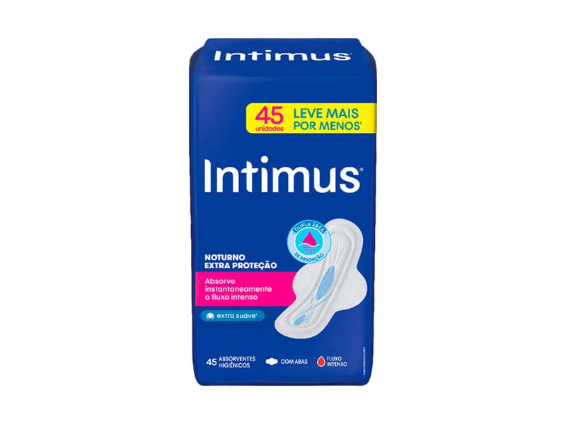absorvente-intimus-noturno-extra-protecao-extra-suave-com-abas-45-unidades-farmacia-online-drogal