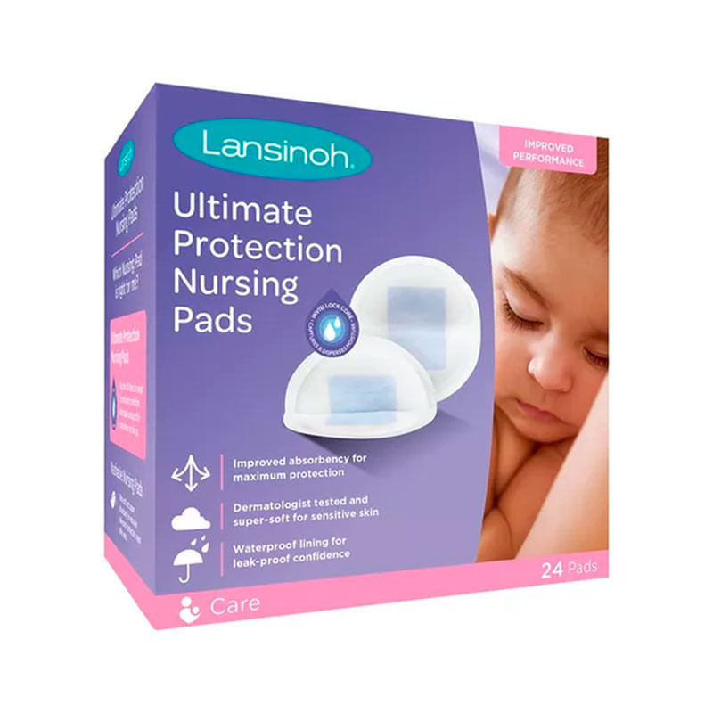 Absorvente para Seios Ultimate Protection Lansinoh 24 Unidades