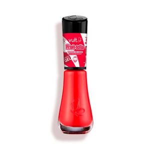 Esmalte Vult Cremoso Efeito 5Free Gel Fruit-tella Cheirinho da Bala Morango com Creme 8ml
