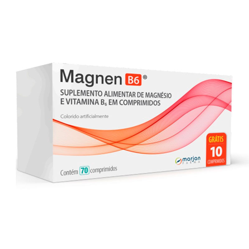 Suplemento Alimentar Magnen B6 70 Comprimidos: Como Usar - Drogal