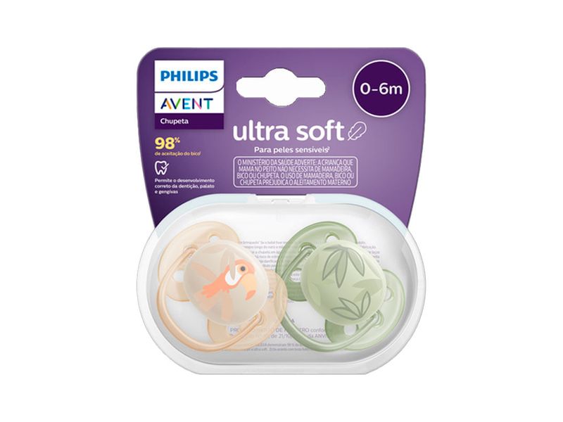 chupeta-ultra-soft-philips-avent-0-6m-laranja-e-verde-2-unidades-farmacia-online-drogal