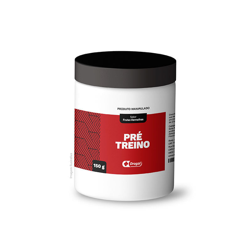 Pré-Treino em Pó Sabor Frutas Vermelhas 150g