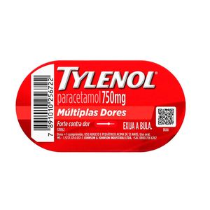 Tylenol Múltiplas Dores 750mg 4 Comprimidos Revestidos