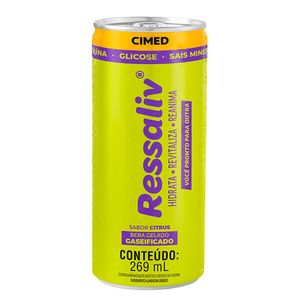 Suplemento Alimentar Líquido Ressaliv Sabor Citrus 269ml