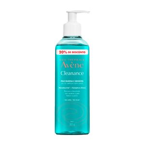 Gel de Limpeza Facial Avène Cleanance 20% Desconto 300ml