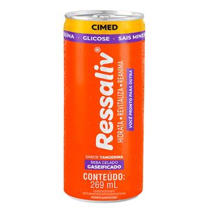 Suplemento Alimentar Líquido Ressaliv Sabor Tangerina 269ml