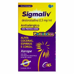 Sigmaliv 0,5mg/ml Xarope 100ml + Seringa Dosadora