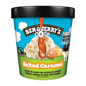 Sorvete Ben&Jerry's Core Salted Caramel 458ml