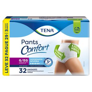 Roupa Íntima Tena Pants Confort G/EG 32 Unidades