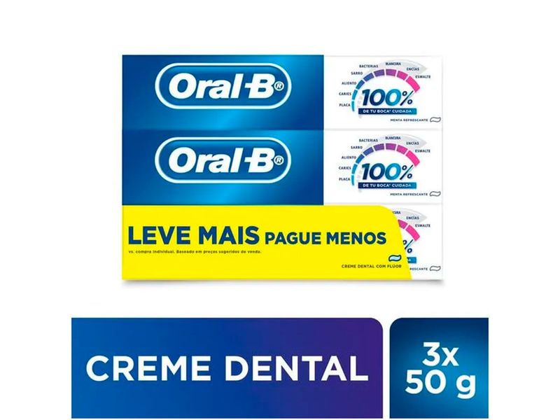 kit-creme-dental-oral-b-fluor-menta-refrescante-50g-3-unidades-farmacia-online-drogal