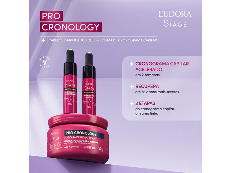 kit-eudora-siage-pro-cronology-mascara-250g--potencializador-de-nutricao-10ml--potencializador-de-reconstrucao-10ml