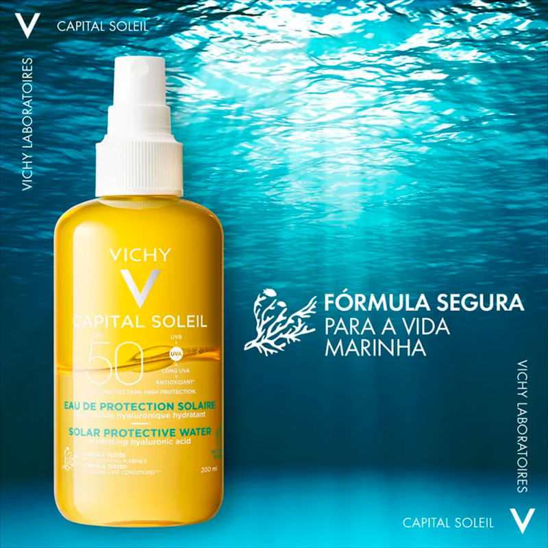 Para mais Proteção e Hidratação use Vichy - Drogal