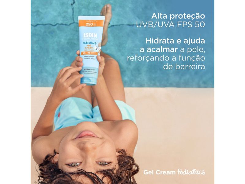 protetor-solar-corporal-isdin-fotoprotector-pediatrics-fps50-gel-cream-250ml-farmacia-online-drogal
