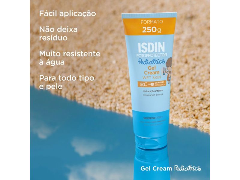 protetor-solar-corporal-isdin-fotoprotector-pediatrics-fps50-gel-cream-250ml-farmacia-online-drogal