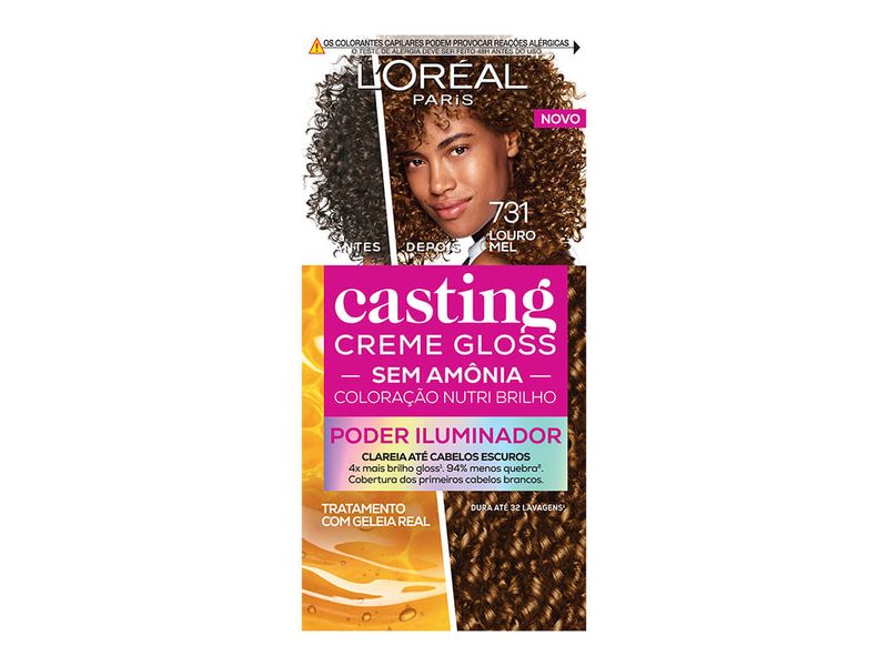 coloracao-nutri-brilho-loreal-paris-casting-creme-gloss-sem-amonia-louro-mel-731-farmacia-online-drogal