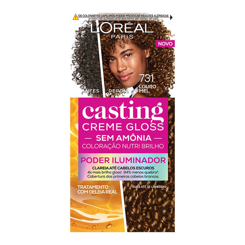 Coloração Nutri Brilho L'Oreal Paris Casting Creme Gloss