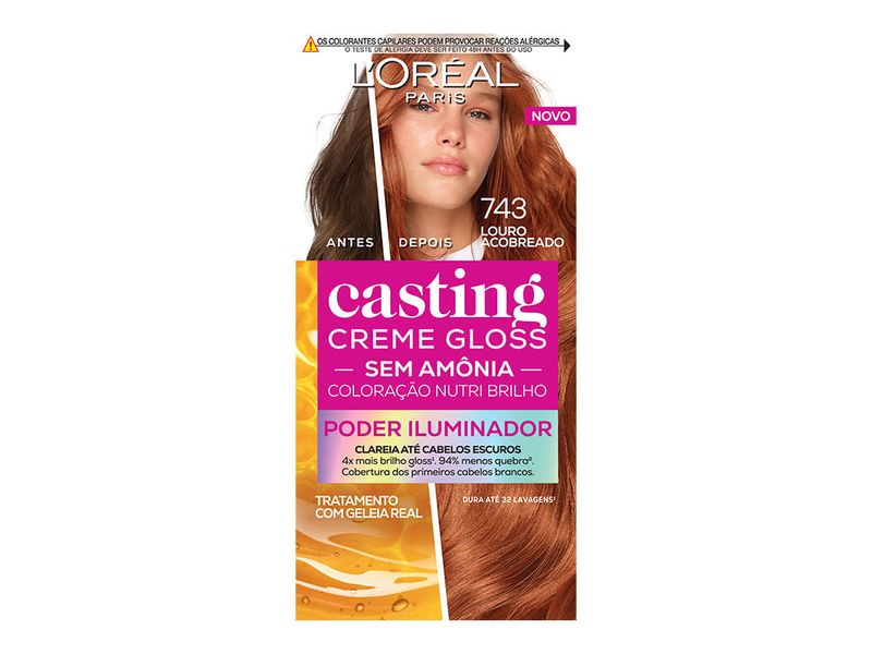 coloracao-nutri-brilho-loreal-paris-casting-creme-gloss-sem-amonia-louro-acobreado-743-farmacia-online-drogal