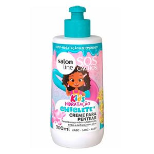 Creme Para Pentear Salon Line kids SOS Cachos Chiclete 300ml