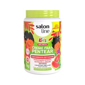 Creme Para Pentear Salon Line Kids Cachinhos Definidos Melancia 1kg